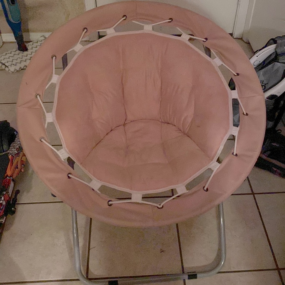 Pink comfy soft bouncy